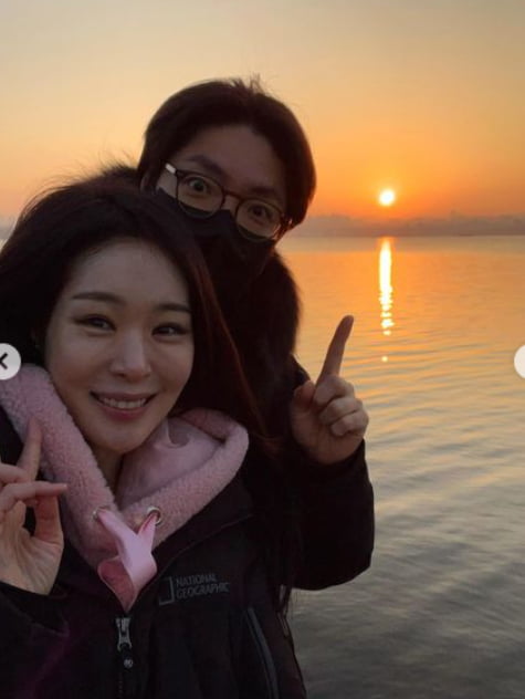 미자♥김태현, 아침잠도 포기하고 새해 일출 보러…조식도 푸짐하게 한가득