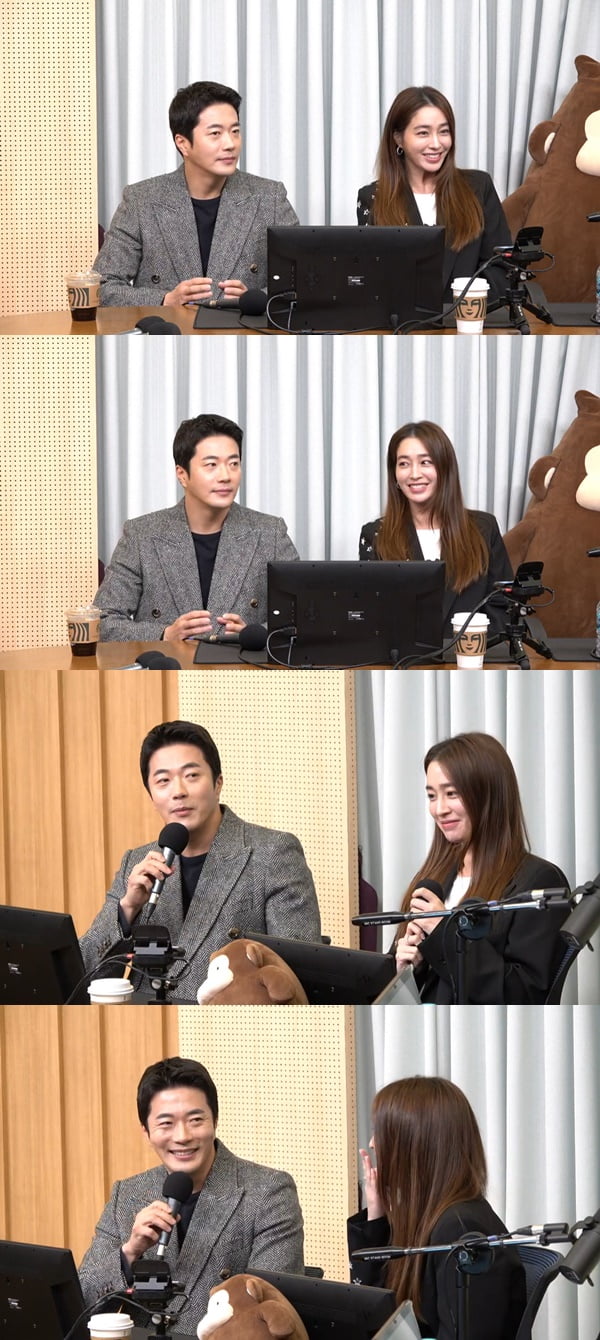 권상우, 이민정 /사진=SBS 파워FM '두시탈출 컬투쇼' 보는 라디오 방송 화면 캡처