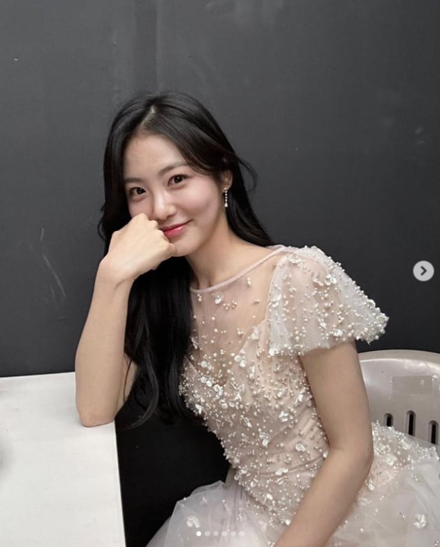 신예은 , 러블리 청순...핑크빛 드레스