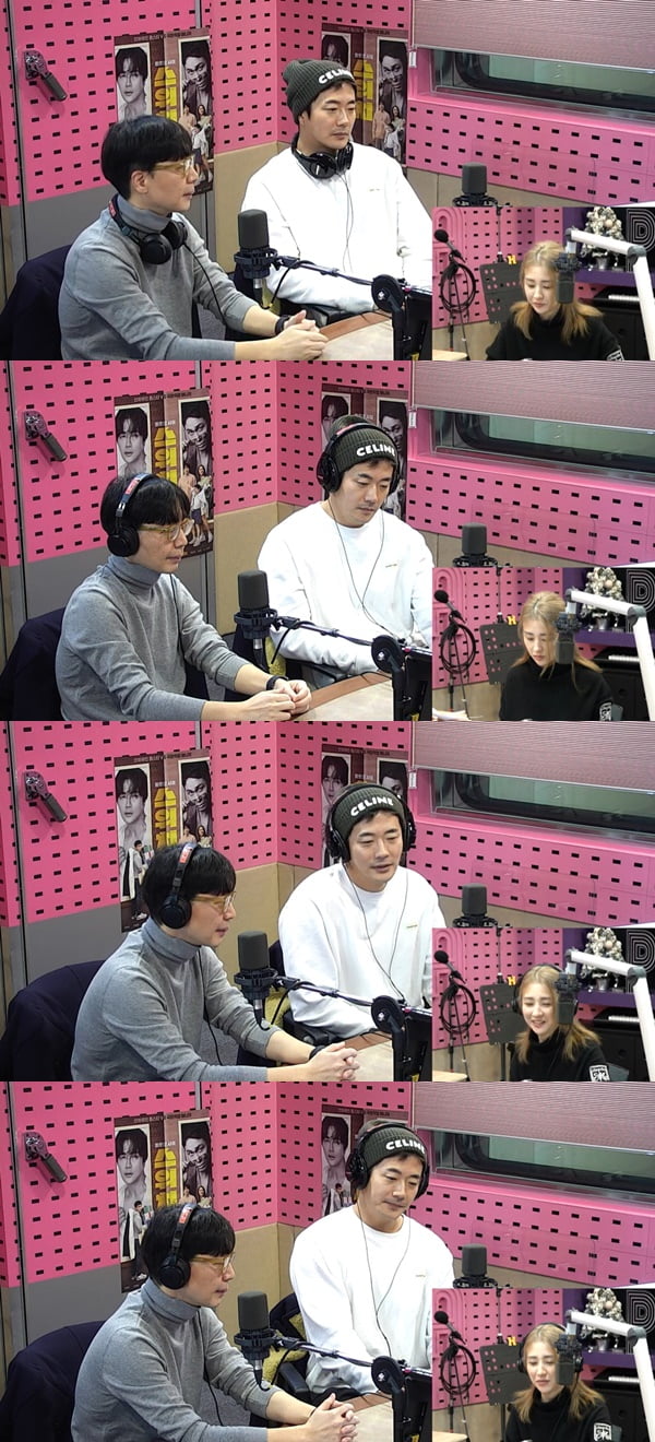 권상우, 마대윤 감독 /사진=SBS 파워 FM '박하선의 씨네타운' 보는 라디오 방송화면 캡처