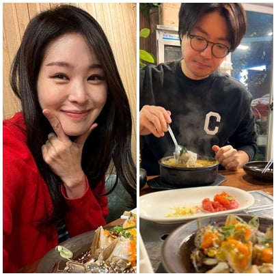 미자♥김태현, 또 살 토실토실 오르겠네…조회수 193만의 그 간장게장 먹방