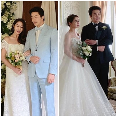 이병헌이 100% 질투할듯…♥이민정, 권상우와 달달한 웨딩 촬영