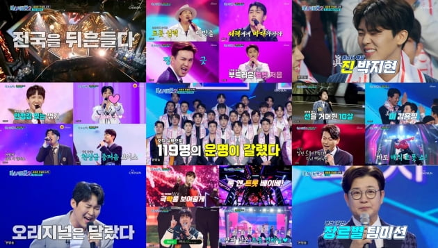 [종합] '장윤정 제자 ' 박지현, 예심眞…팀 미션도 올하트('미스터트롯')
