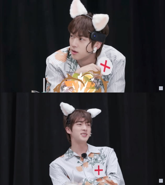 방탄소년단 진, '달방' 지니어스...'청순의 대명사'