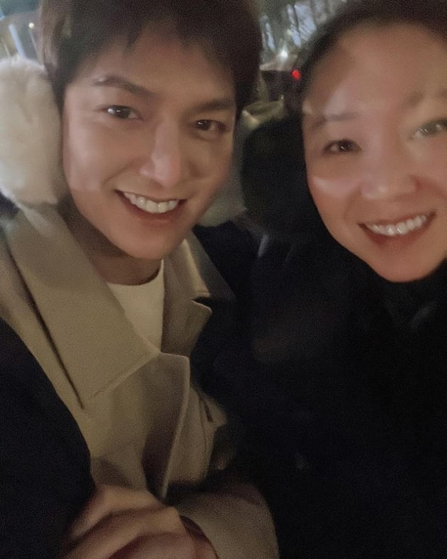 이민호, '케빈오♥' 공효진과 완전 무장 "추워서 바보 돼버림"