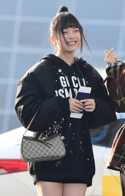 [TEN 포토] 뉴진스 하니 '싱그러운 미소'