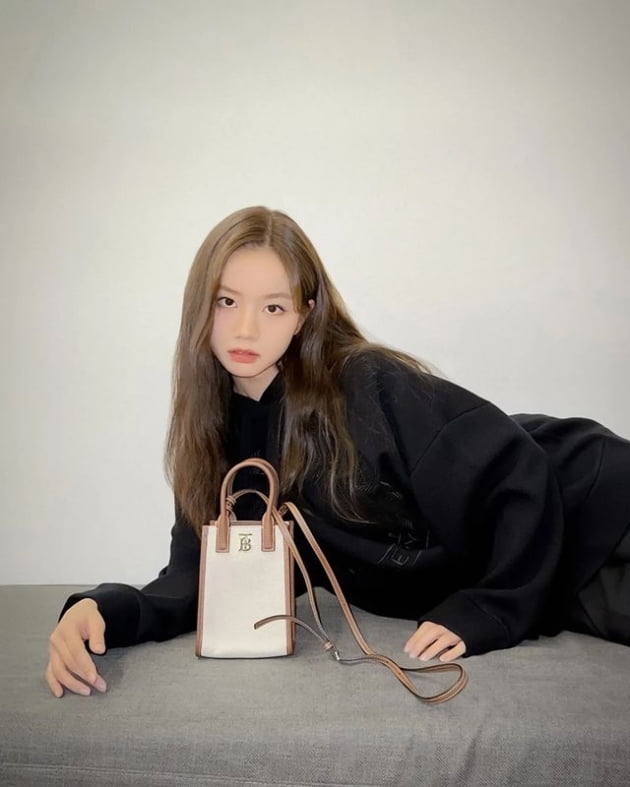 '류준열♥' 혜리, 엎드리기만 했는데 요염…명품 B사 가방 자랑은 '덤'