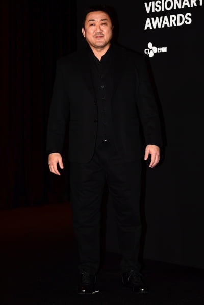 [TEN 포토] 마동석 '시크한 올블랙'