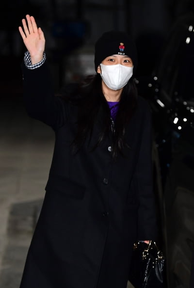 [TEN 포토] 블랙핑크 지수 '러블리 인사'