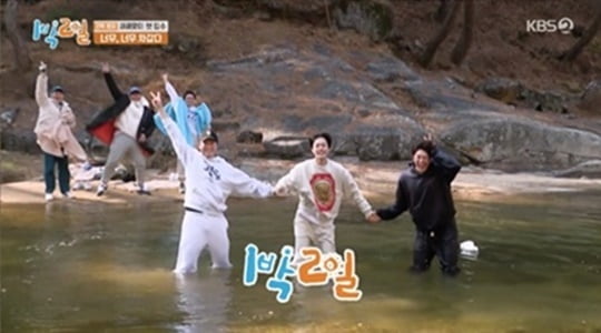 [종합] "연정훈, 김종민 싸운다"…딘딘, '훈민전쟁' 예고  ('1박 2일')