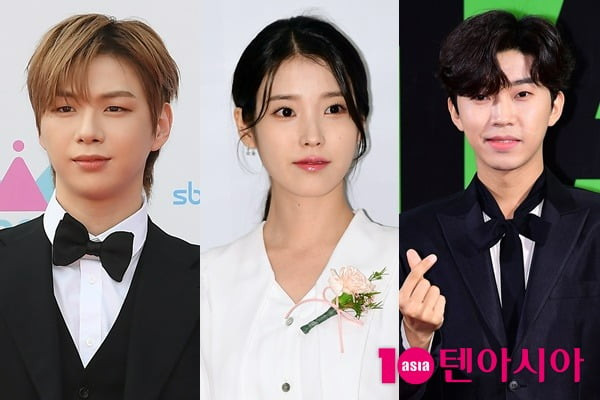 강다니엘, 아이유, 임영웅 /사진=텐아시아 DB