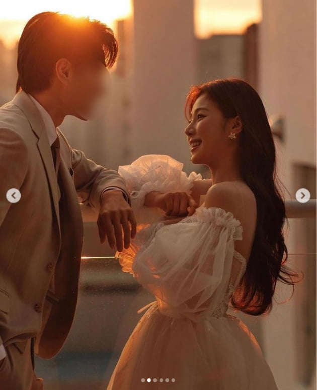 이채은, 화려한 웨딩화보...♥오창석 많이 놀랐겠다