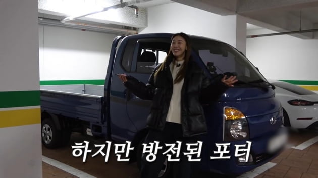 한혜진, '1380만원 구매' 중고 트럭 운전대 오르자마자 "배터리 방전" 헛웃음