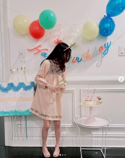 '권상우♥' 손태영 딸, 8살인데 분위기가 어쩜 이래? 엄마 닮았나