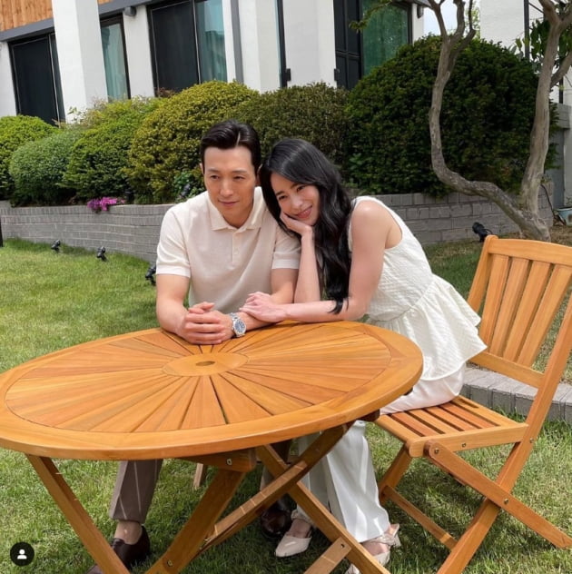 임지연, ♥정성일과 다정하게 투 샷..."봤어? 내 모성본능?"