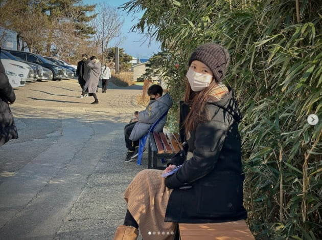 '임신' 나혜미, ♥에릭과 강원도 맛 기행....."대기 2시간…그러나 넘맛"