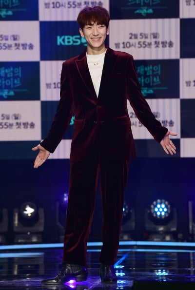 [TEN 포토] 멜로망스 정동환 '음악과 같이 한다면 즐겁다'