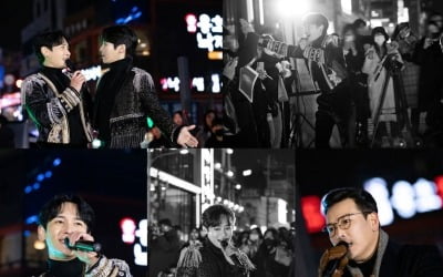 김태형X지하용 '크러핀' 마지막 홍대 길거리공연 열정으로 가득 채웠다
