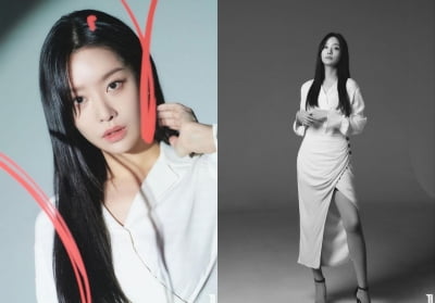 차주영, '더 글로리' 혜정과 다른 분위기...김히어라 "너무예뽀"