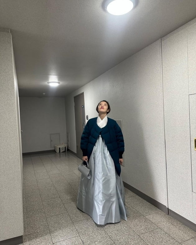'김용건 며느리' 황보라, 한복까지 차려입었는데…♥소속사 대표 남편 구박에 "휴"