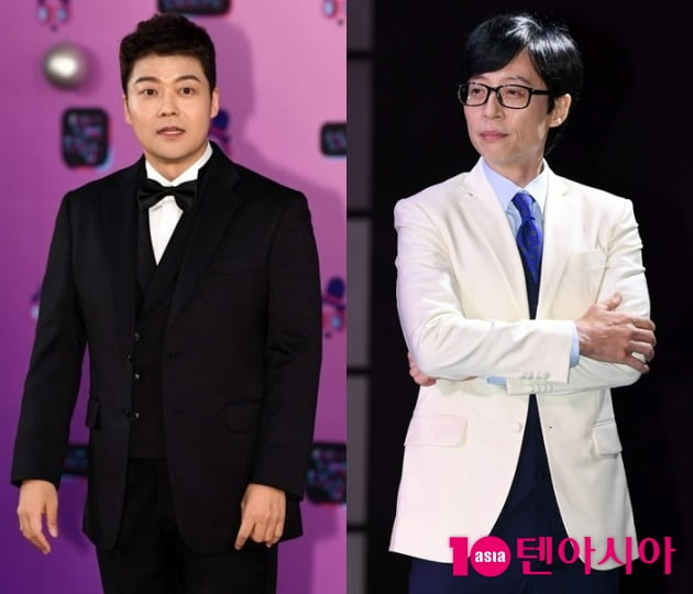 전현무, 유재석./사진=텐아시아DB