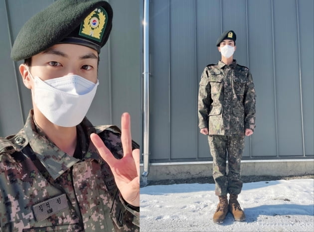 '독보적 인기' 방탄소년단 진 수료식 全세계가 주목