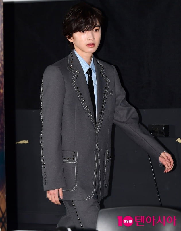 [TEN 포토] 미치에다 슌스케 '영화 '오늘 밤, 세계에서 이 사랑이 사라진다 해도'로 내한'