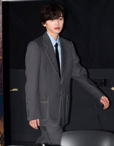 [TEN 포토] 미치에다 슌스케 '영화 '오늘 밤, 세계에서 이 사랑이 사라진다 해도'로 내한'