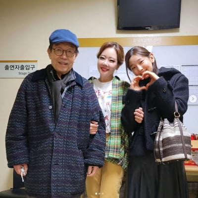 '백종원♥' 소유진, 연예계 마당발 아니랄까봐…신구·박소담→이규형 총출동