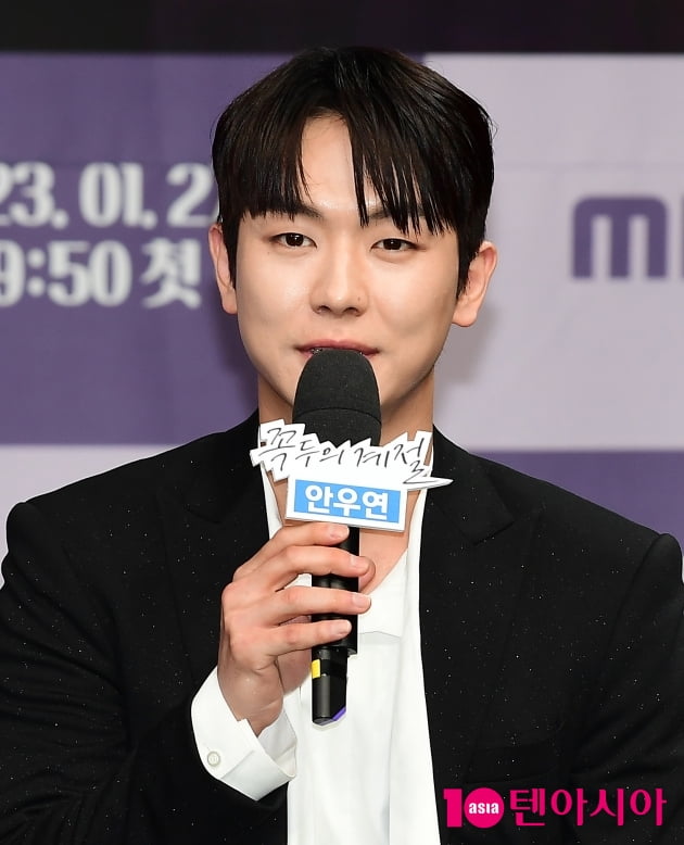 [TEN 포토] 안우연 '경찰행동 세심하게 지켜봤다'