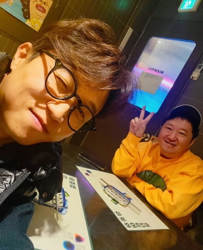 박성광, 오랜만에 정형돈과 투 샷...잔소리만 4시간