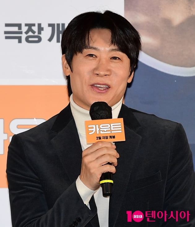 [TEN 포토] 진선규 '나의 꿈을 담은 영화'