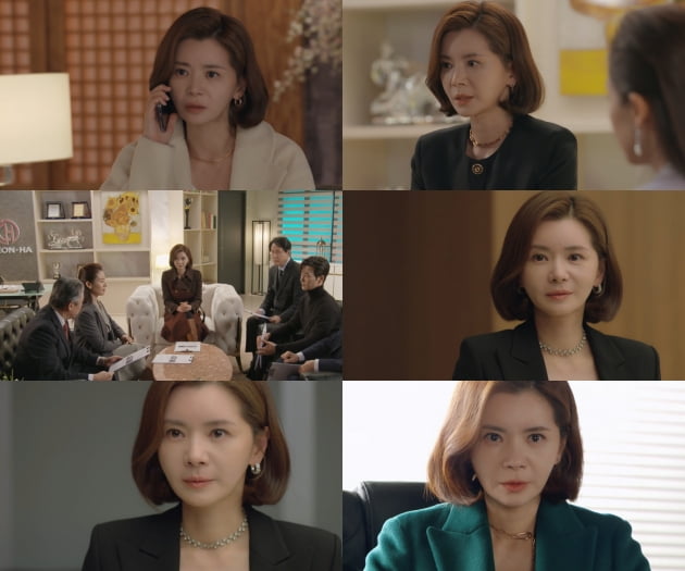 [종합] 반효정, 주가조작 혐의로 긴급 체포…장서희, 천하그룹 회장 선출('마녀의 게임')