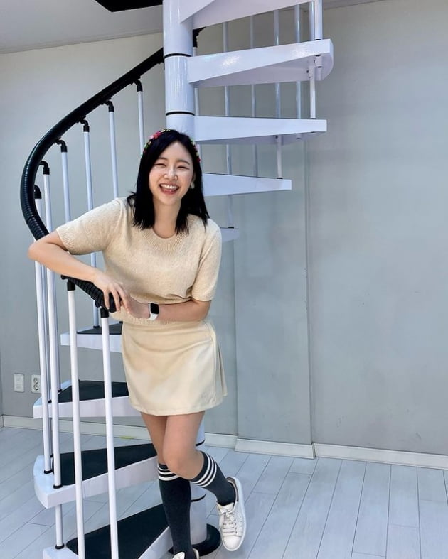 이은주, ♥앤디도 놀랄 상큼한 걸그룹 모멘트…'뮤직뱅크' 출연한 줄