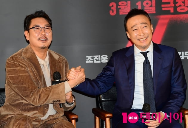 [TEN 포토] 조진웅-이성민 '최강 조합이 또 뭉쳤다'