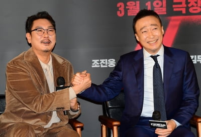 [TEN 포토] 조진웅-이성민 '최강 조합이 또 뭉쳤다'