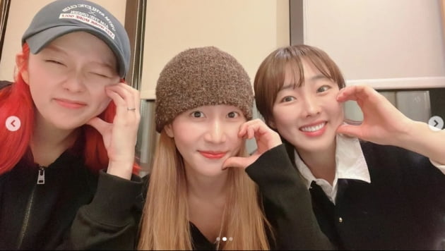 정지소, 다시 뭉친 가야G 멤버들...이뻐지네