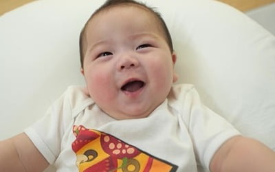 '홍현희子' 똥별이, 제이쓴 한 마디에 눈물 '뚝'…"안 낳았으면 후회할 뻔" 감격 ('슈돌')