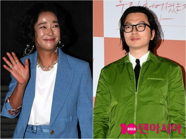 배우 조민수-이동휘 /사진 = 텐아시아 사진DB