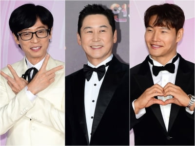 [공식] 유재석·신동엽·김종국, 2월 예능방송인 브랜드평판 톱3…전현무는 8위