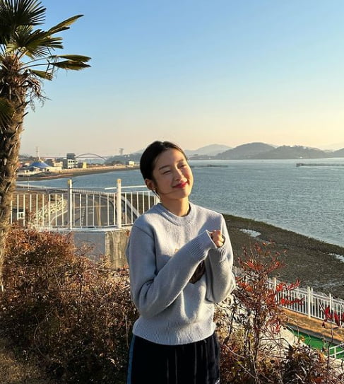 아린, '환혼' 끝나니 여행 다니느라 바쁘네…아빠가 찍어준 사진