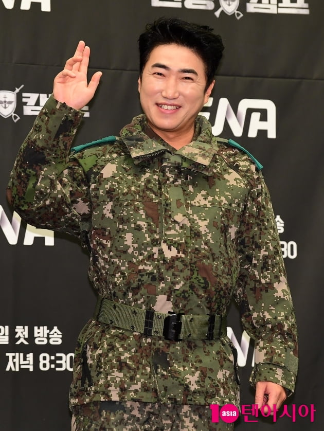 [TEN 포토] 장동민 '군대 좋아합니다'