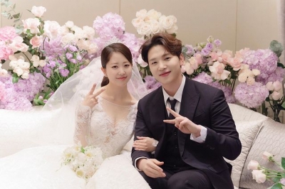 김다예, 이연복→멜로망스 김민석…'23살 극복' ♥박수홍과 결혼식 그날의 추억
