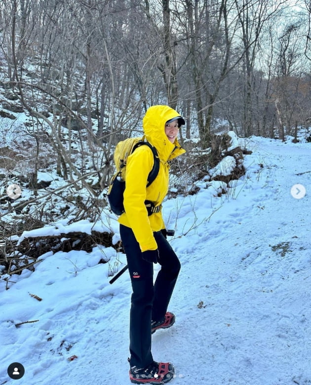 이시영, 등산으로 가슴이 뻥 뚫린 소백산...힐링의 시간