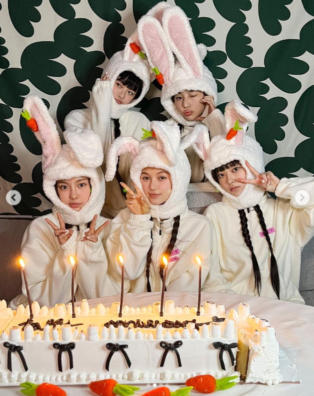 뉴진스, 데뷔 200일 기념...버니즈 항상 고맙고 사랑해요~