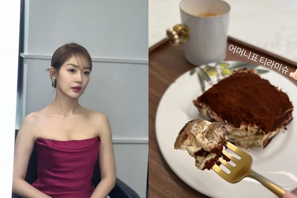 '안성현♥' 성유리, 시母표 티라미수 먹방…사랑 받는 며느리의 일상