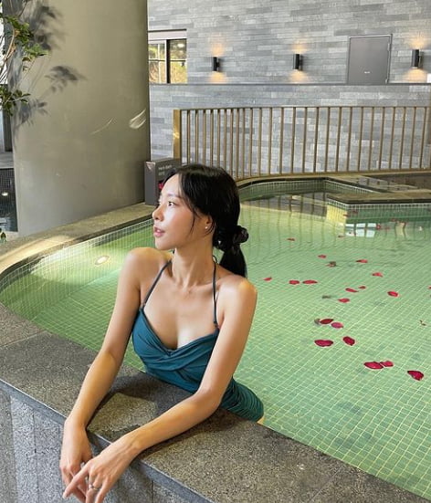 '41.9kg' 이솔이, 저체중인데 볼륨감은 어마어마…♥박성광도 깜짝