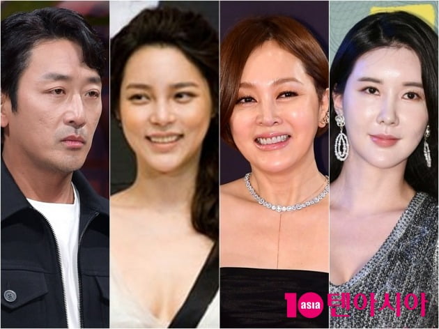 배우 하정우-박시연-이승연-장미인애 /사진 = 텐아시아 사진DB