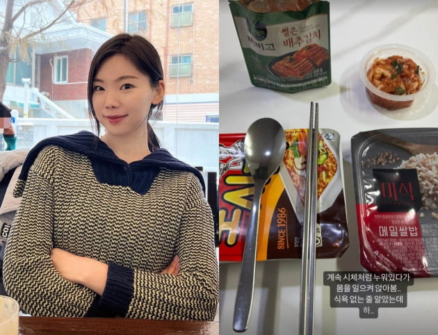 '애엄마' 이다은 "시체처럼 누워있다가"…물도 못 먹었는데 라면에 식욕 폭발