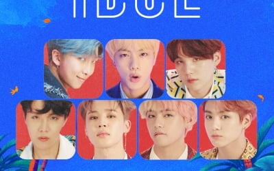 방탄소년단 통산 5번째 12억뷰 뮤직비디오는 'IDOL'